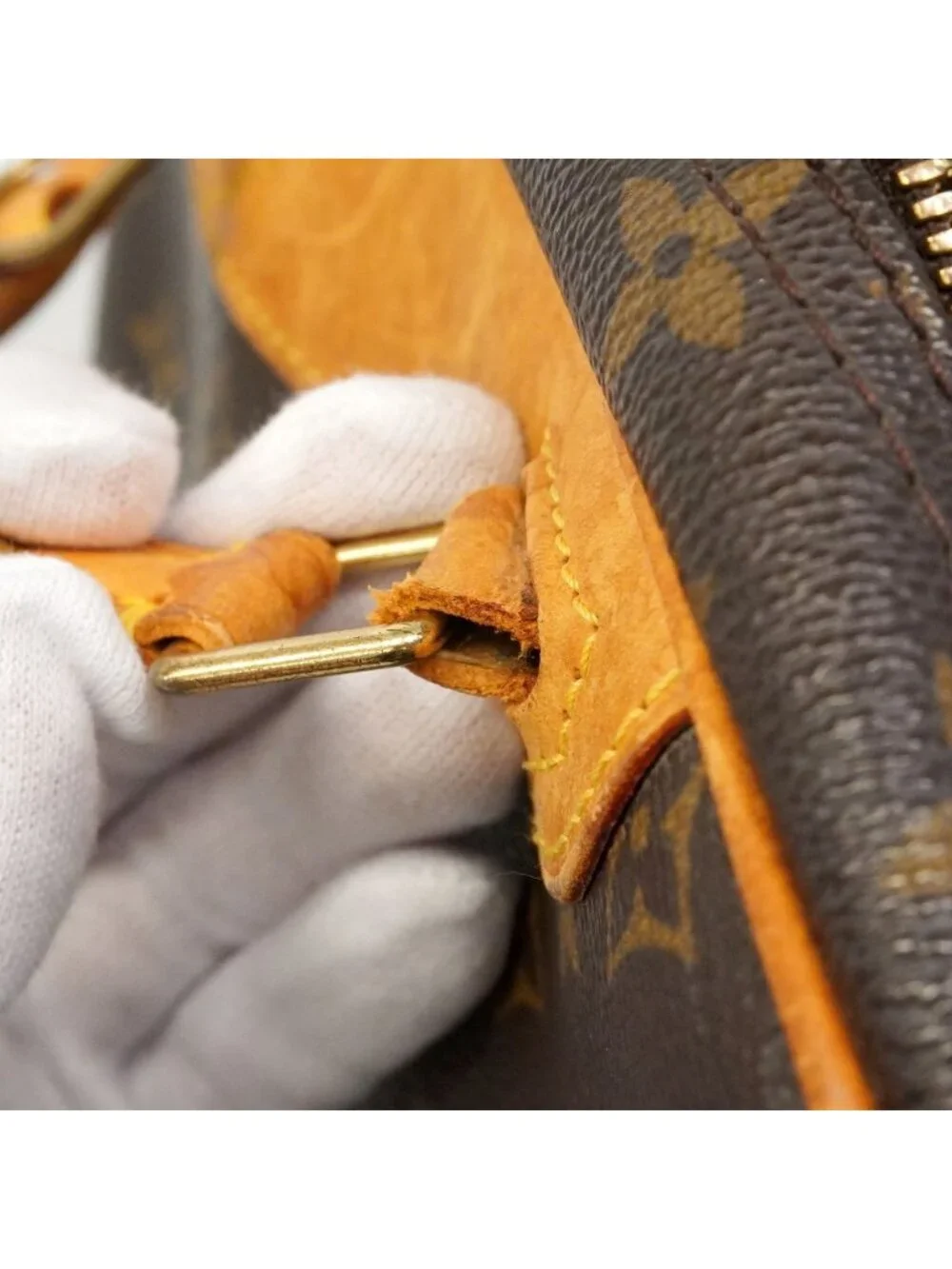 Louis Vuitton Monogram Trouville Brown Handbag